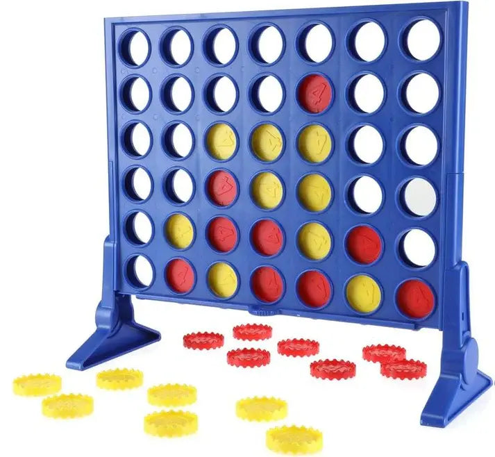 Connect 4 Classic Grid – Strategy Board Game for Kids & Families, Ages 6+