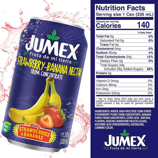 Jumex Tropical Juice Variety Pack – Mango, Guava & Strawberry Banana Nectar Drinks