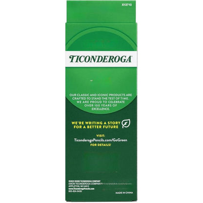 Ticonderoga Pastel Pencils – Pre-Sharpened, Graphite Core, 10 Latex-Free Eraser, Triangular Design - 3 Count