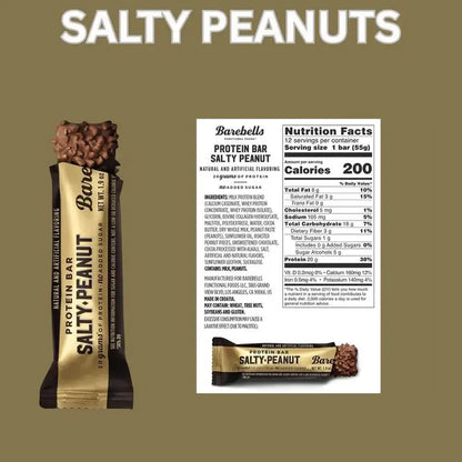 Barebells Protein Bars 6-Pack On-the-Go Balanced Diet Snacks - Choose Your Flavour