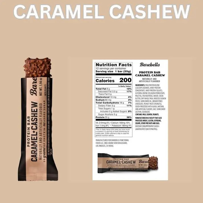 Barebells Protein Bars 6-Pack On-the-Go Balanced Diet Snacks - Choose Your Flavour