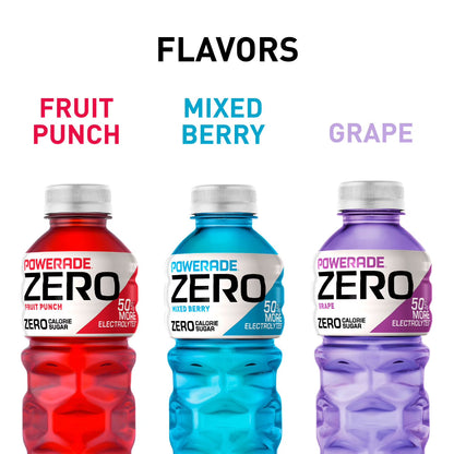 POWERADE® Zero Sugar Variety Pack – Electrolyte Sports Drink