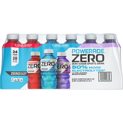 POWERADE® Zero Sugar Variety Pack – Electrolyte Sports Drink