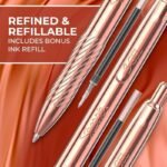 Sharpie S-Gel Gel Pen Copper Metal Body Medium Point 0.7mm Black Ink No Smear No Bleed Includes 1 Pen 1 - view 2
