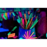 Ticonderoga Neon Erasers Set 15 Pack Non-Toxic Latex Free - view 2