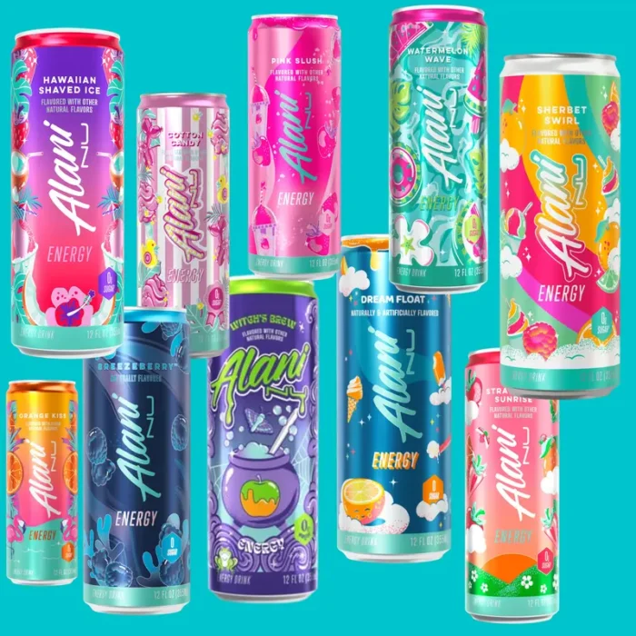 Alani Nu Energy Drink Zero Sugar 200mg Caffeine 6 Pack