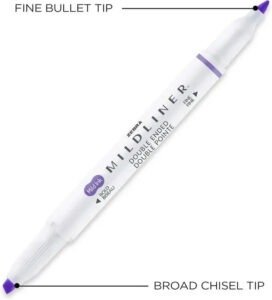 Zebra Mildliner Double Ended Highlighters 15 Pack Set - view 4