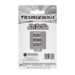 Ticonderoga Wedge Cap Erasers Latex-Free 25 Pack White - view 4