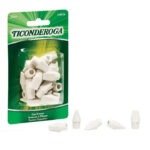 Ticonderoga Wedge Cap Erasers Latex-Free 25 Pack White - view 3