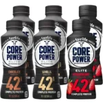 Core Power Elite High Protein Shake Variety Pack, 42g Protein, 14 fl oz Bottles, 4 Vanilla, 4 Strawberry, 4 Chocolate, 12 Cou
