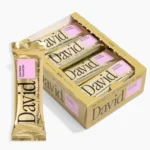 David high protein bars Cake Batter, 28g protein, 150 calories, pack of 12
