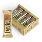 David High Protein Bars, Salted Peanut Butter, 28g Protein, 150 Calories, 0g Sugar, Pack of 12