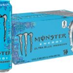 Monster Energy Ultra Blue Hawaiian Sugar-Free Energy Drink, 16 fl oz Cans, 15-Pack