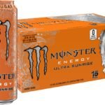 Monster Energy Ultra Sunrise Sugar-Free Energy Drink, 16 fl oz Cans, 15-Pack