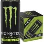 Monster Energy Zero Sugar Low-Calorie Energy Drink, 16 fl oz Cans, 12-Pack
