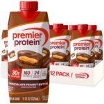 Premier Protein Chocolate Peanut Butter 30g High Protein Shake, 12-Pack