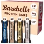 Barebells Classics Protein Bars Variety Pack, 12 Bars, 20g Protein