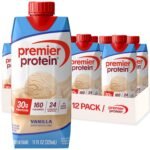 Premier Protein Vanilla 30g High Protein Shake, 12-Pack