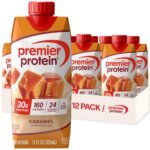 Premier Protein Caramel 30g High Protein Shake, 12-Pack