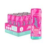 Alani Nu Pink Slush Sugar-Free Energy Drink, 200mg Caffeine, 12 fl oz Cans, 12 Count
