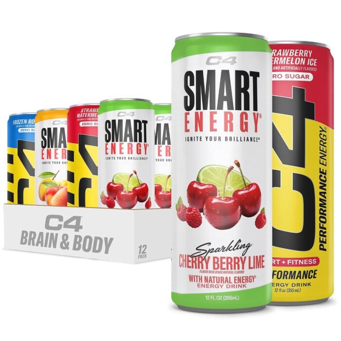 C4 Energy Brain & Body Variety Pack, 12-Pack