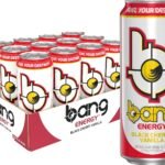 Bang Energy Black Cherry Vanilla Sugar-Free Energy Drink, 300mg Caffeine, 16 fl oz Cans, 12-Pack