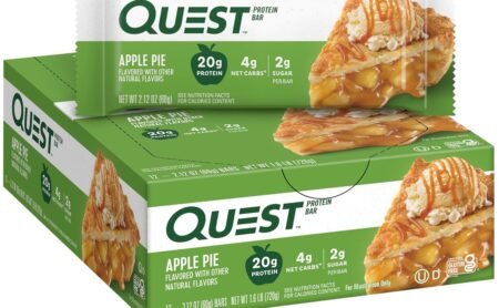 Quest Nutrition Apple Pie Protein Bars, 12 Count